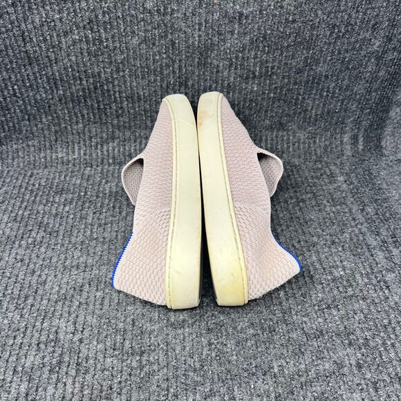 Rothy’s The Slip On Casual Sneakers Shoes Light Pink Honeycomb Womens 8.5 - Picture 5 of 8